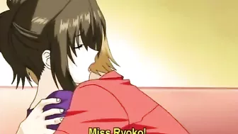 Busty Japanese Anime Girl's Delicious Cock Tease