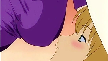 Busty Japanese Anime Girl's Delicious Cock Tease