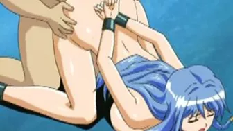 Ass-Plugged Bondage Hentai Fucks Pussy with Vibrator Ass-Plugged Bondage Hentai Fucks Pussy with Vibrator