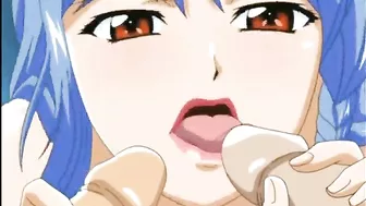 Ass-Plugged Bondage Hentai Fucks Pussy with Vibrator