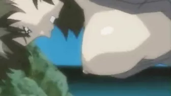 Busty Japanese Hentai Porn With A Lot of Sticky Cream Pie Action