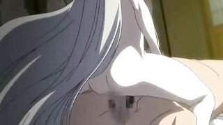 Japanese Busty Anime Slut Gets Fat Dick
