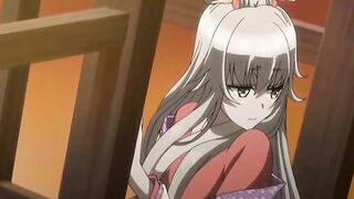 Japanese Busty Anime Slut Gets Fat Dick