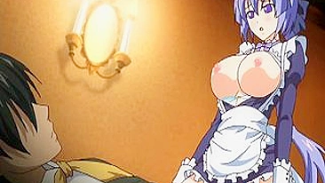 Busty Hentai Maid Gets Fucked by her Master's Dick