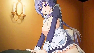 Busty Hentai Maid Gets Fucked by her Master's Dick