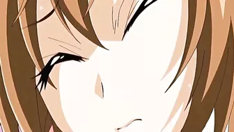 Busty Anime Coed's First Kiss and Hard Sex