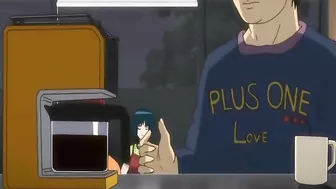 Busty Japanese Anime Slut Gets Banged in the Upstairs