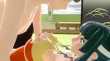 Hentai Shemale Fucks Deep and Gets Juiced in Anime Toon