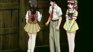 Anime Coed Tied and Poked from Behind by Pervert