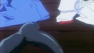 Anime Coed Tied and Poked from Behind by Pervert