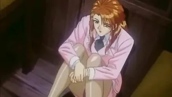 Anime Coed Tied and Poked from Behind by Pervert