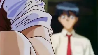 Anime Coed Tied and Poked from Behind by Pervert