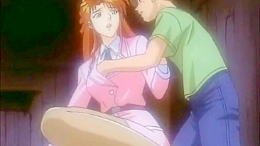 Anime Coed Tied and Poked from Behind by Pervert