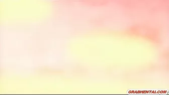 Busty Anime Gets Hardcore Fucked by Monstrous Creature