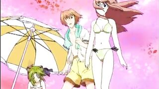 Redhead Anime Sex Toy Penetrated by Tentacles