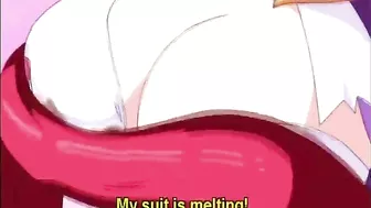 Redhead Anime Sex Toy Penetrated by Tentacles