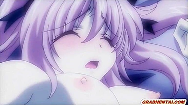 Anime Licking and Hard Poke, Cute Japanese Hentai