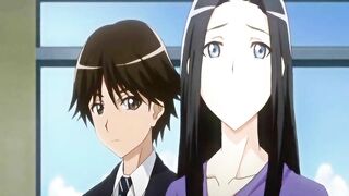 Bound Japanese Anime Bigboobed Lesbian Dildoing Wet Pussy