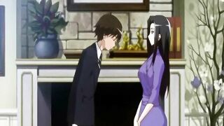 Bound Japanese Anime Bigboobed Lesbian Dildoing Wet Pussy