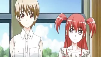 Bound Japanese Anime Bigboobed Lesbian Dildoing Wet Pussy