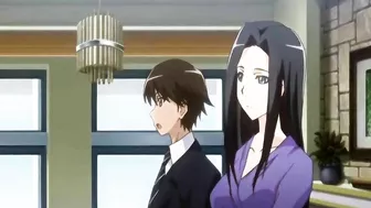 Bound Japanese Anime Bigboobed Lesbian Dildoing Wet Pussy