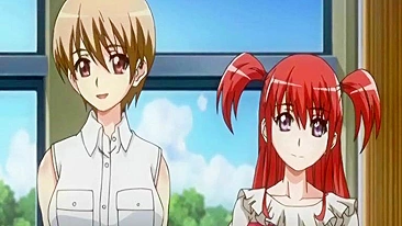 Bound Japanese Anime Bigboobed Lesbian Dildoing Wet Pussy