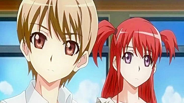 Bound Japanese Anime Bigboobed Lesbian Dildoing Wet Pussy