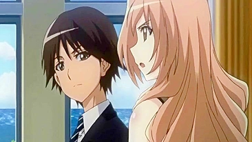 Bound Japanese Anime Bigboobed Lesbian Dildoing Wet Pussy