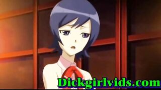 Busty Anime Shemale Fucks Toon in Hot Hentai Action