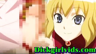 Busty Anime Shemale Fucks Toon in Hot Hentai Action