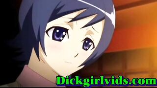 Busty Anime Shemale Fucks Toon in Hot Hentai Action