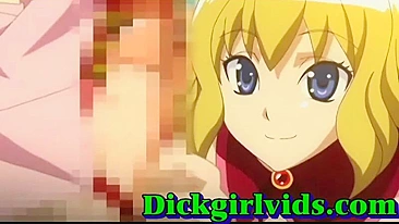 Busty Anime Shemale Fucks Toon in Hot Hentai Action