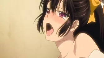 Anime Coed Gets Banged Hard by Her Big Tits