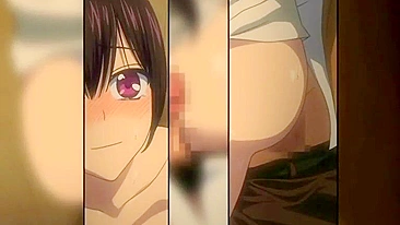 Anime Coed Gets Banged Hard by Her Big Tits