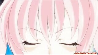 Schoolgirl Anime Cutie Sucks Dick and Face Splashes Cum
