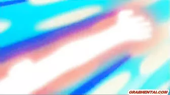 Schoolgirl Anime Cutie Sucks Dick and Face Splashes Cum