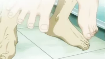 Hentai Muzzle Bondage with Masked Man in Standing Doggy Style