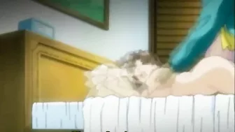 Hentai Muzzle Bondage with Masked Man in Standing Doggy Style