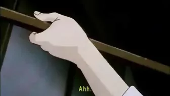 Busty Japanese Anime Gets Squeezed and Drilled by Tentacle Monster