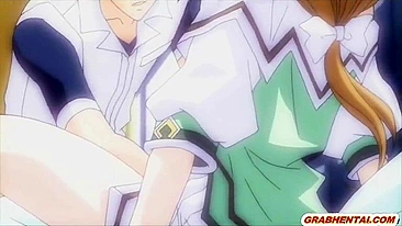 Japanese Anime Busty Gets Fucked Hard