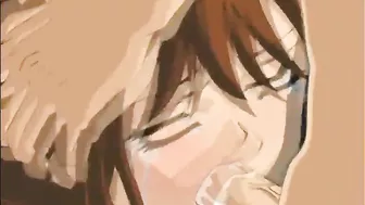 Roped Hentai Bigboobs Sucking Dick and Getting Fucked from Behind