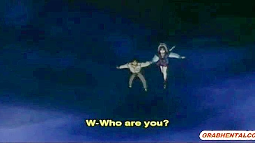 Japanese Anime Babe Sucks Stiff Cock