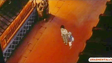 Japanese Anime Babe Sucks Stiff Cock