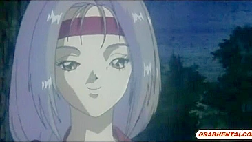 Japanese Anime Babe Sucks Stiff Cock