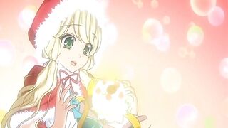 Busty Anime Santa's Naughty Hardcore Poking and Cream Pie