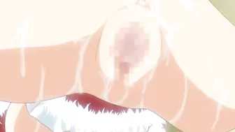 Busty Anime Santa's Naughty Hardcore Poking and Cream Pie
