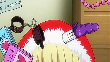 Busty Anime Santa's Naughty Hardcore Poking and Cream Pie