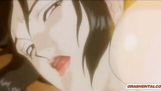 Japanese Anime Bondage Whore Gets Waxed and Hot Poked