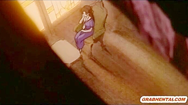 Japanese Anime Bondage Whore Gets Waxed and Hot Poked