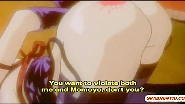 Japanese Anime Bondage Whore Gets Waxed and Hot Poked